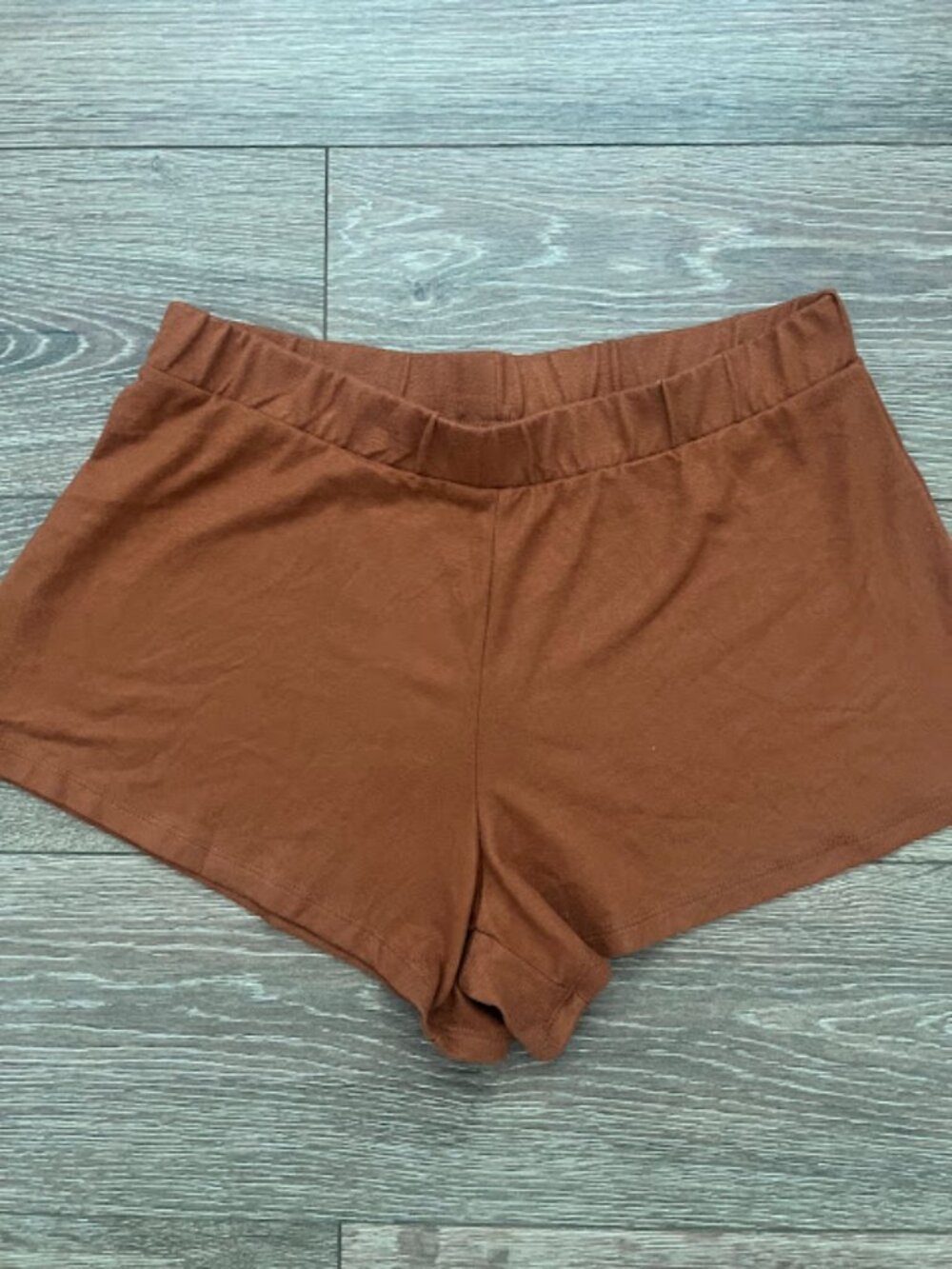 STARS ABOVE Brown Soft Pajama Lounge Sleep Shorts Size Medium